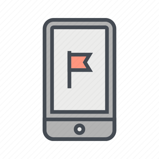 App, flag, mobile icon - Download on Iconfinder