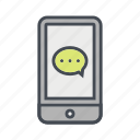 app, message, mobile