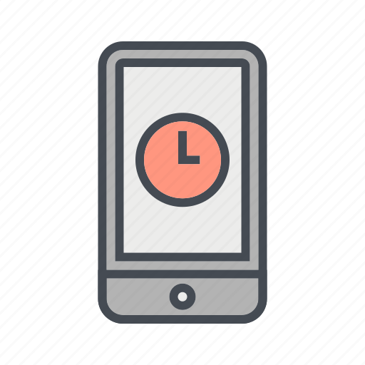 App, clock, mobile icon - Download on Iconfinder