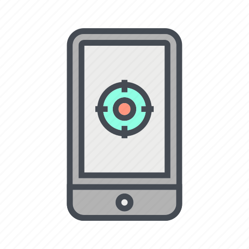 App, mobile, target icon - Download on Iconfinder