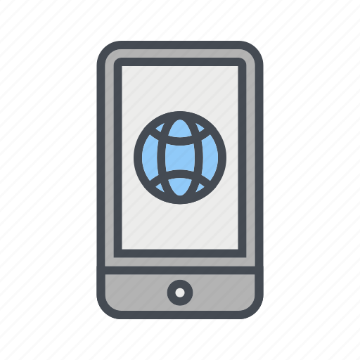 App, globe, mobile icon - Download on Iconfinder
