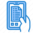 mobilephone, smartphone, application, file, document