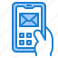 mobilephone, smartphone, application, mail, email 