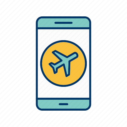 Airplane, app, application, mobile, phone icon - Download on Iconfinder