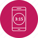 app, display, mobile, time, phone