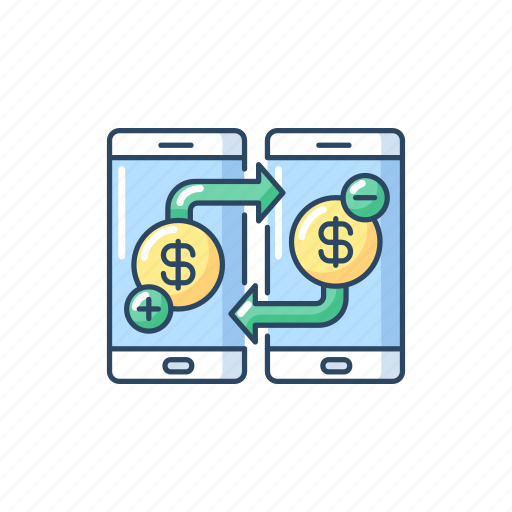 Mobile banking, transaction, e pay, application icon - Download on Iconfinder