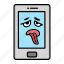 emoji, iphone, laugh, phone, technology 