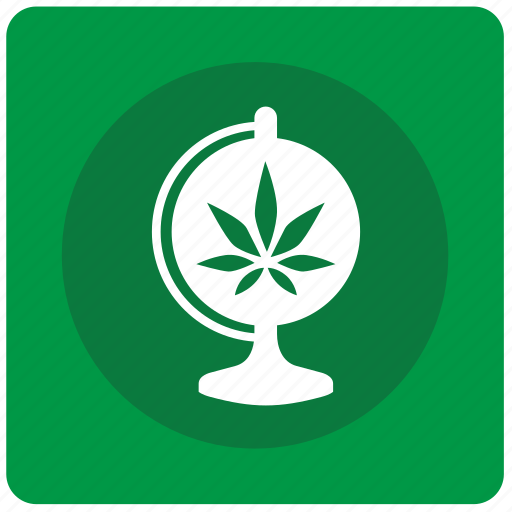 Canabis, globe, tabacco, world icon - Download on Iconfinder