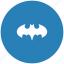 bat, batman, blue, hero, round 