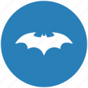 bat, batman, blue, comics, hero, round