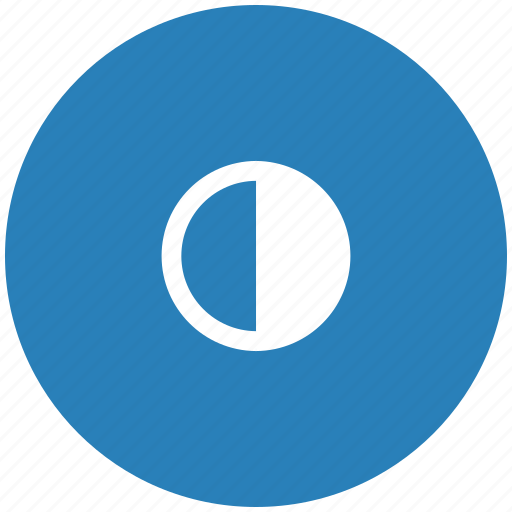 Blue, color, configuration, options, round, settings icon - Download on Iconfinder