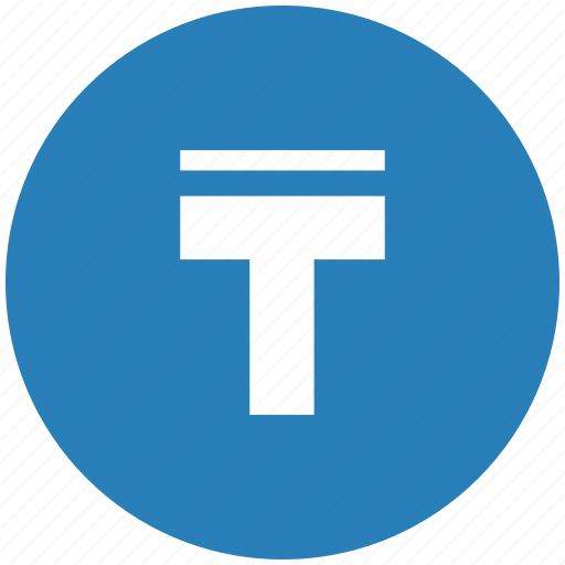 Blue, format, letter, round, text, upperline icon - Download on Iconfinder