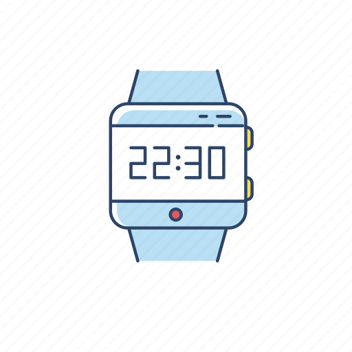 Device, digital, mobile, smartwatch, watch, wearable, wrist icon - Download on Iconfinder