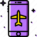 airplane, communication, function, mobile, mode