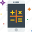 calculator, communication, function, mobile 