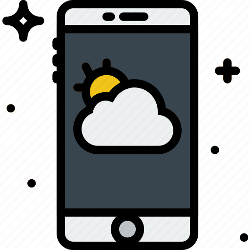 App, communication, function, mobile, weather icon - Download on Iconfinder