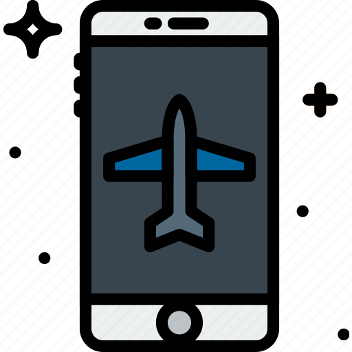 Airplane, communication, function, mobile, mode icon - Download on Iconfinder