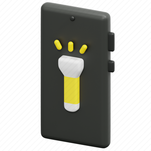 Flashlight, ui, torch, smartphone, light, illumination, cell icon - Download on Iconfinder