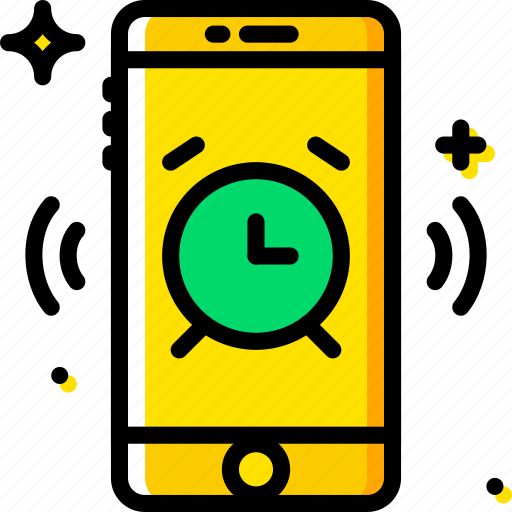 Alarm, communication, function, mobile, ringing icon - Download on Iconfinder