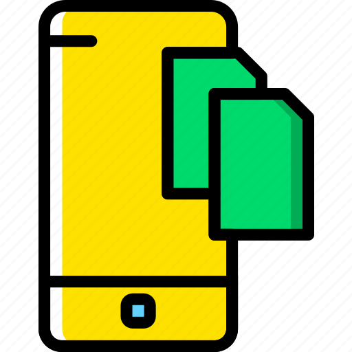 Communication, file, function, mobile, phone, transfer icon - Download on Iconfinder