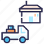delivery truck, delivery van, home delivery, order, transport, vehicle 