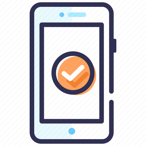 Approval, claim, claim approval, mobile insurance, mobile protection, mobile safety icon - Download on Iconfinder