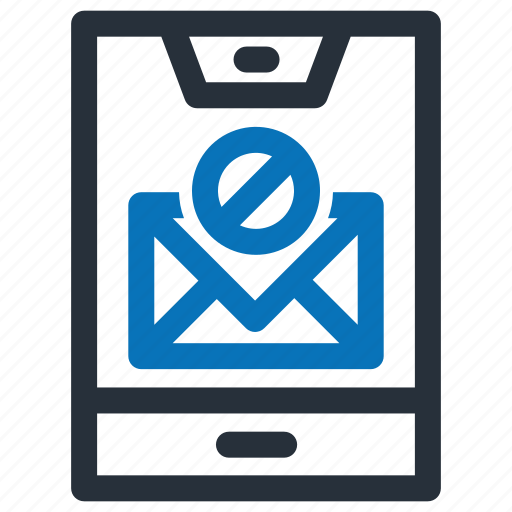 Mobile, mail, email, spam, chat, conversation icon - Download on Iconfinder