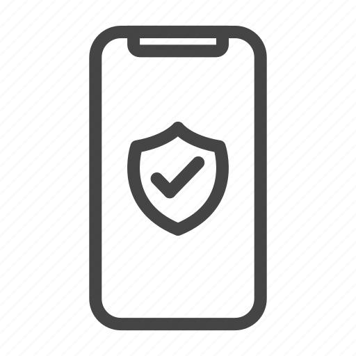 Mobile, phone, protection, safe, secured, security, smartphone icon - Download on Iconfinder