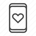 app, dating, heart, love, mobile, phone, smartphone