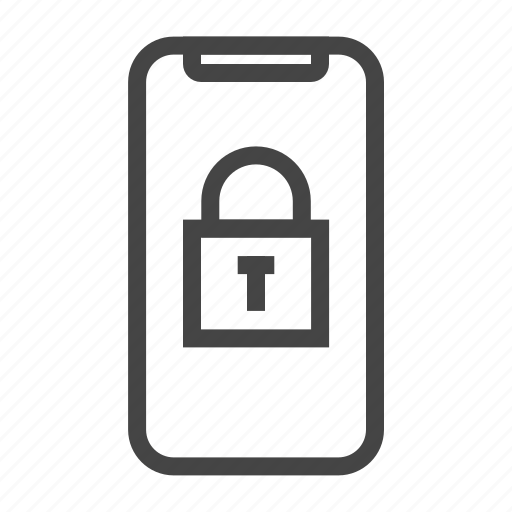 Lock, mobile, phone, protection, secure, security, shield icon - Download on Iconfinder