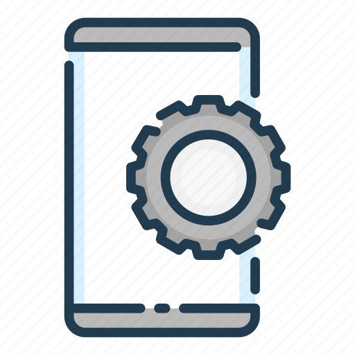 Cog, gear, mobile, options, phone, settings, smartphone icon - Download on Iconfinder
