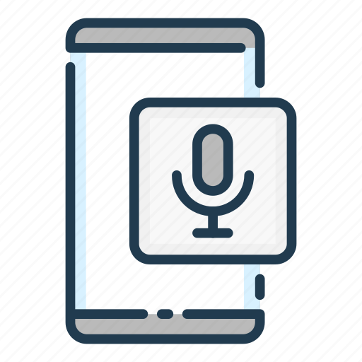 Audio, mic, microphone, mobile, phone, smartphone, voice icon - Download on Iconfinder