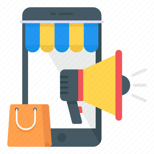 Shopping promotion, ecommerce marketing, shopping, announcement, ecommerce promotion icon - Download on Iconfinder