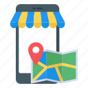 mobile navigation, mobile map, gps app, mobile gps, mobile location, mobile app 