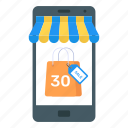 mobile store, mcommerce, discount shopping, shopping sale, mobile sale