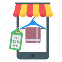 mobile store, mcommerce, mobile shopping, eshopping, handkerchief sale 