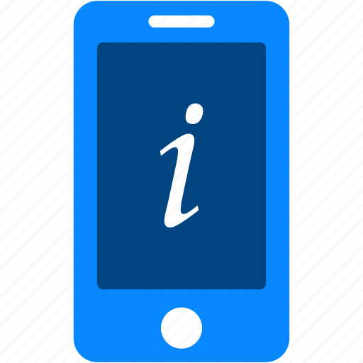 Info, mobile, information, iphone, option, smartphone icon - Download on Iconfinder