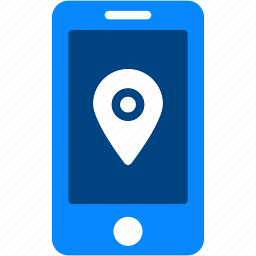 Location, mobile, pin, iphone, map, navigation, smartphone icon - Download on Iconfinder