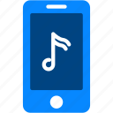 mobile, music, note, audio, iphone, smartphone