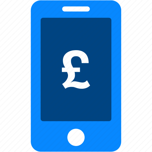 Mobile, pound, currency, finance, iphone, money, smartphone icon - Download on Iconfinder