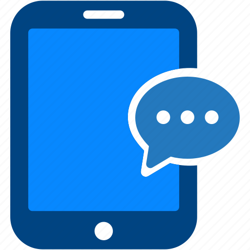 Comment, tablet, bubble, chat, conversation, message, talk icon - Download on Iconfinder