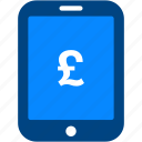 pound, tablet, currency, financial, money, shopping