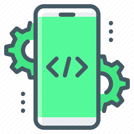 Mobile, code, coding, development icon - Download on Iconfinder