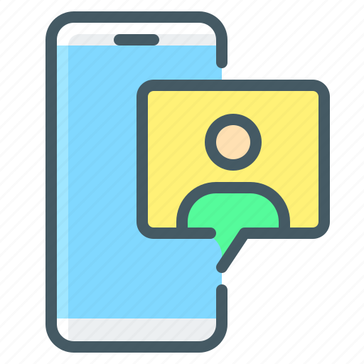 Mobile, contact, communication, profile icon - Download on Iconfinder