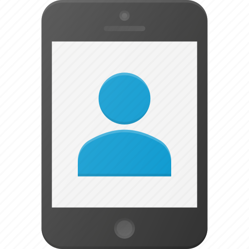 Contact, mobile, phone, smart, smartphone icon - Download on Iconfinder
