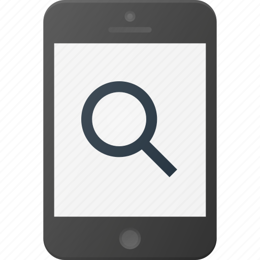 Mobile, phone, search, smart, smartphone icon - Download on Iconfinder