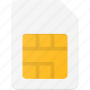 card, communication, mobile, phone, sim