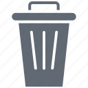 dustbin, garbage can, recycle bin, rubbish bin, trash bin
