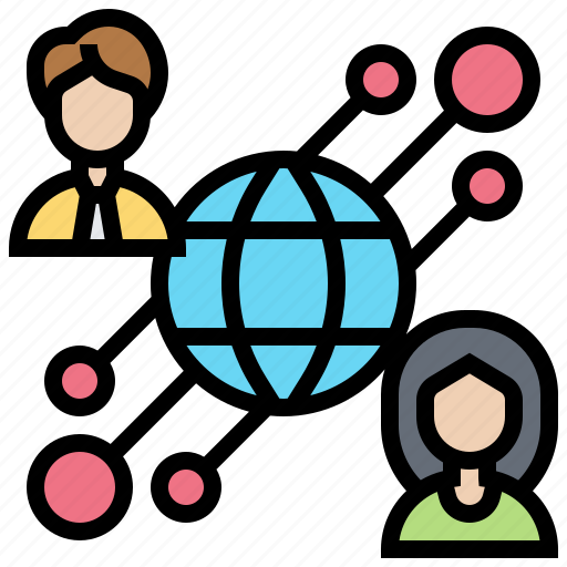 Business, connection, global, international, network icon - Download on Iconfinder
