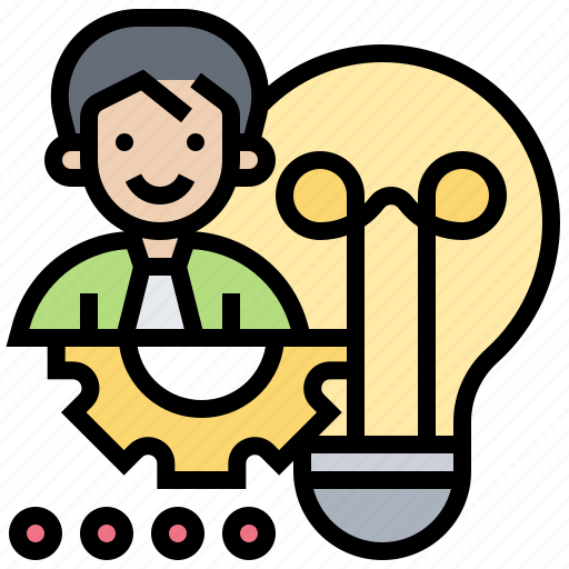Creative, employee, idea, innovative, inspiration icon - Download on Iconfinder